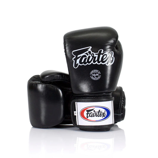 Fairtex BGV1 All-Purpose Thai Boxing Gloves "Tight fit" Design - Black