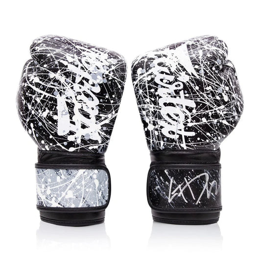 FAIRTEX Microfibres Gloves - Art Collections - Black/ White Painter BGV14