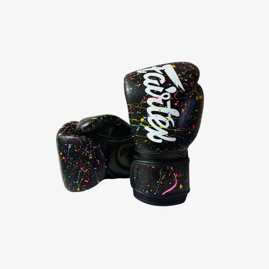 Fairtex Boxing Gloves - Painter Black  BGV14