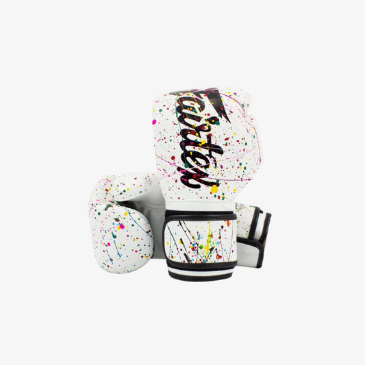 Fairtex Boxing Gloves - Painter White BGV14