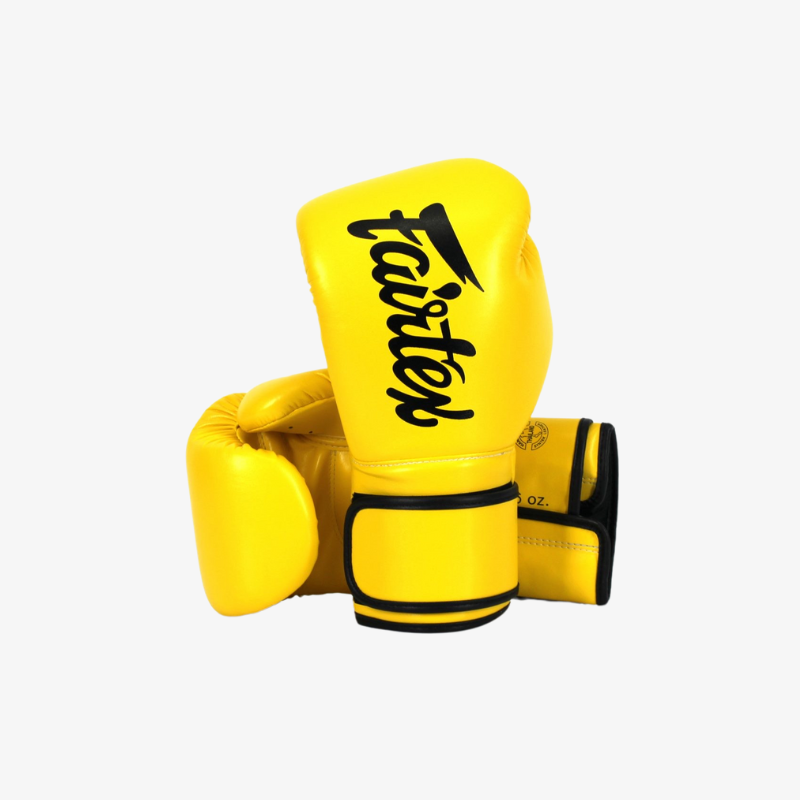 Fairtex Boxing Gloves - BGV14 - Yellow – Warrior Outlet