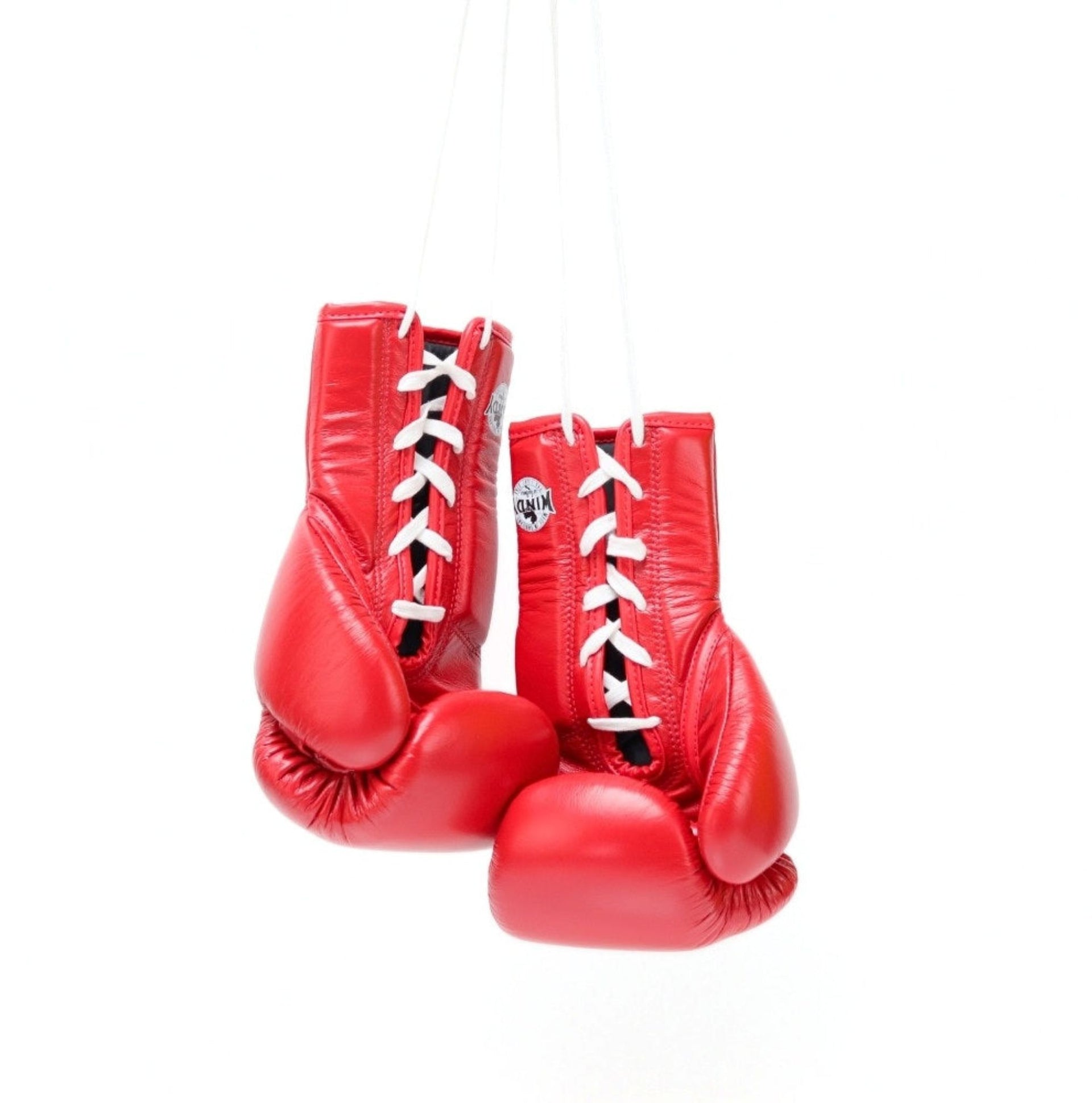Windy Lace-Up Boxing Gloves BGL Red