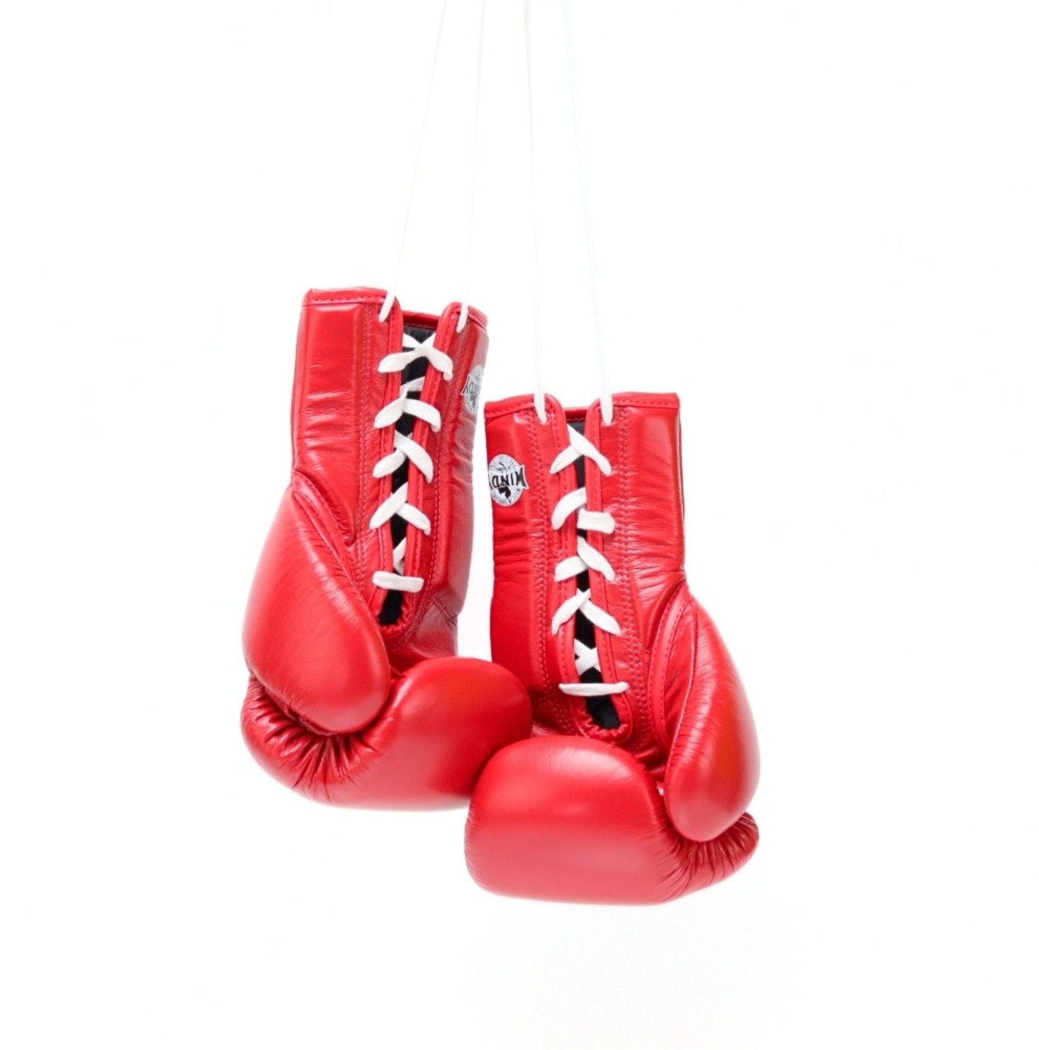 Windy Lace-Up Boxing Gloves BGL Red