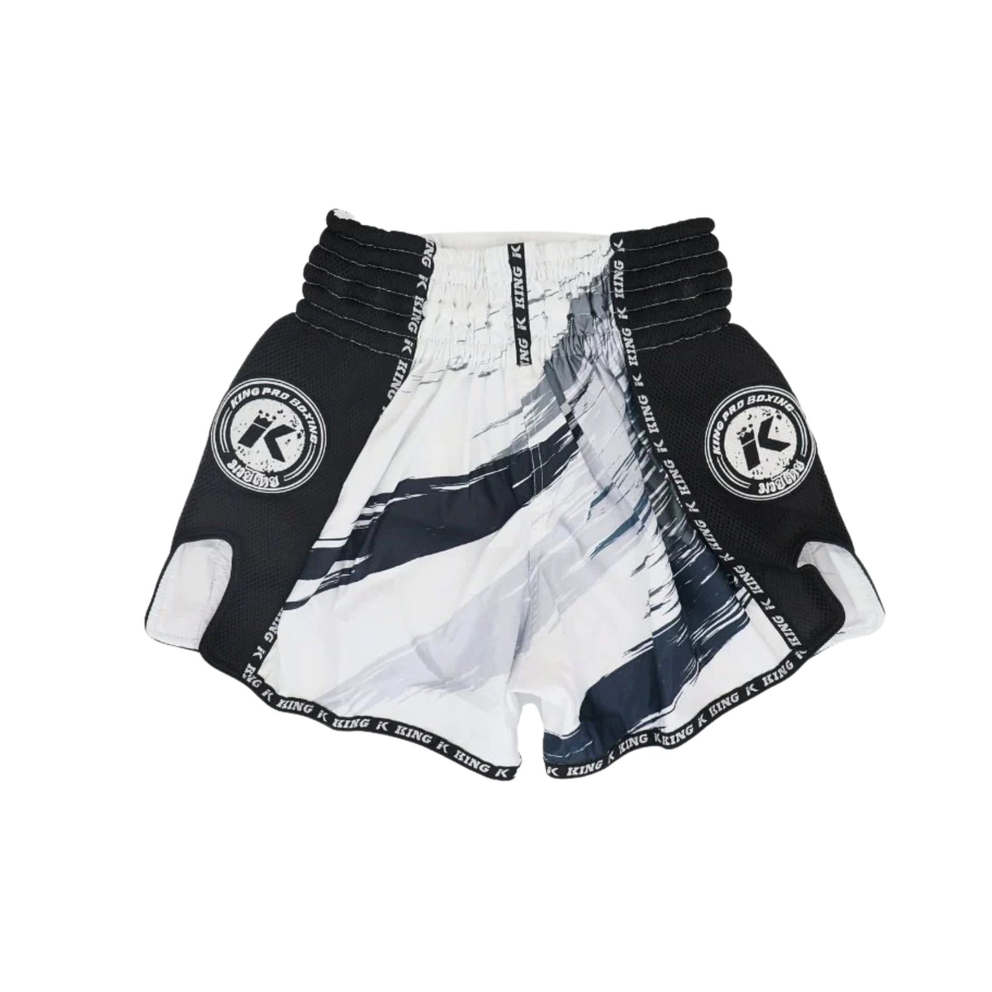 King Pro Boxing Shorts NEW WAVE White