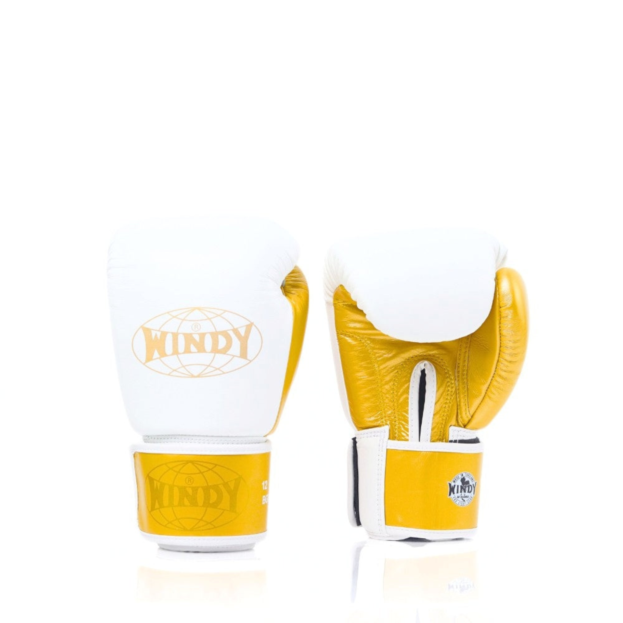 Windy Boxing Gloves BGVH White/Gold