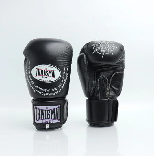 Thaismai Boxing Gloves YANT Black