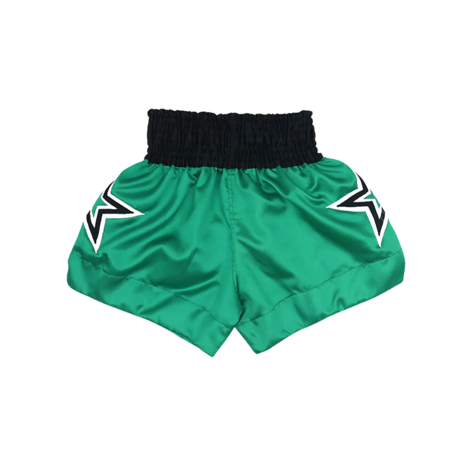 Boon Muay Thai Shorts MT13 Green Stars