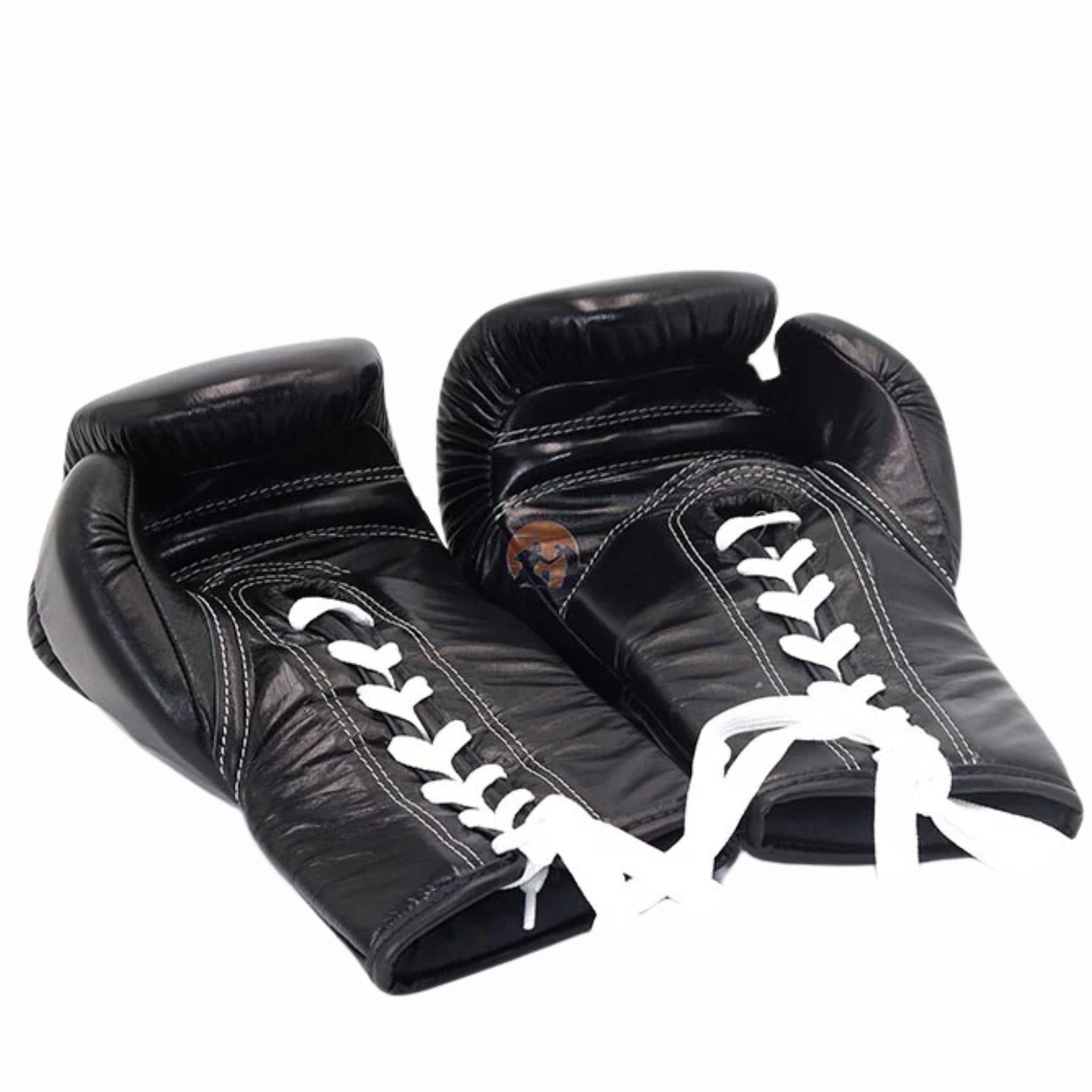 Fairtex Lace-Up Boxing Gloves BGL7 Black