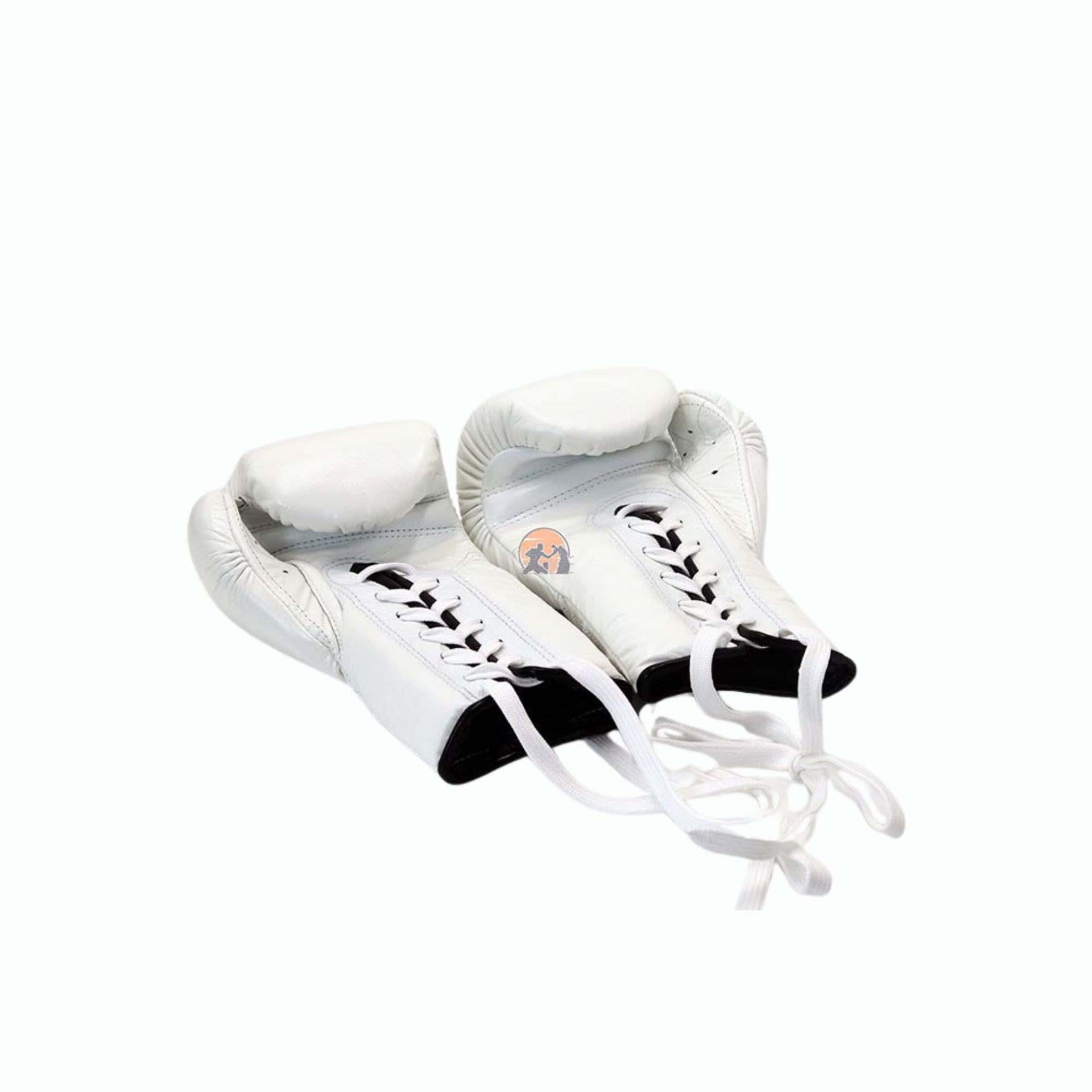 Fairtex Lace-Up Boxing Gloves BGL7 White