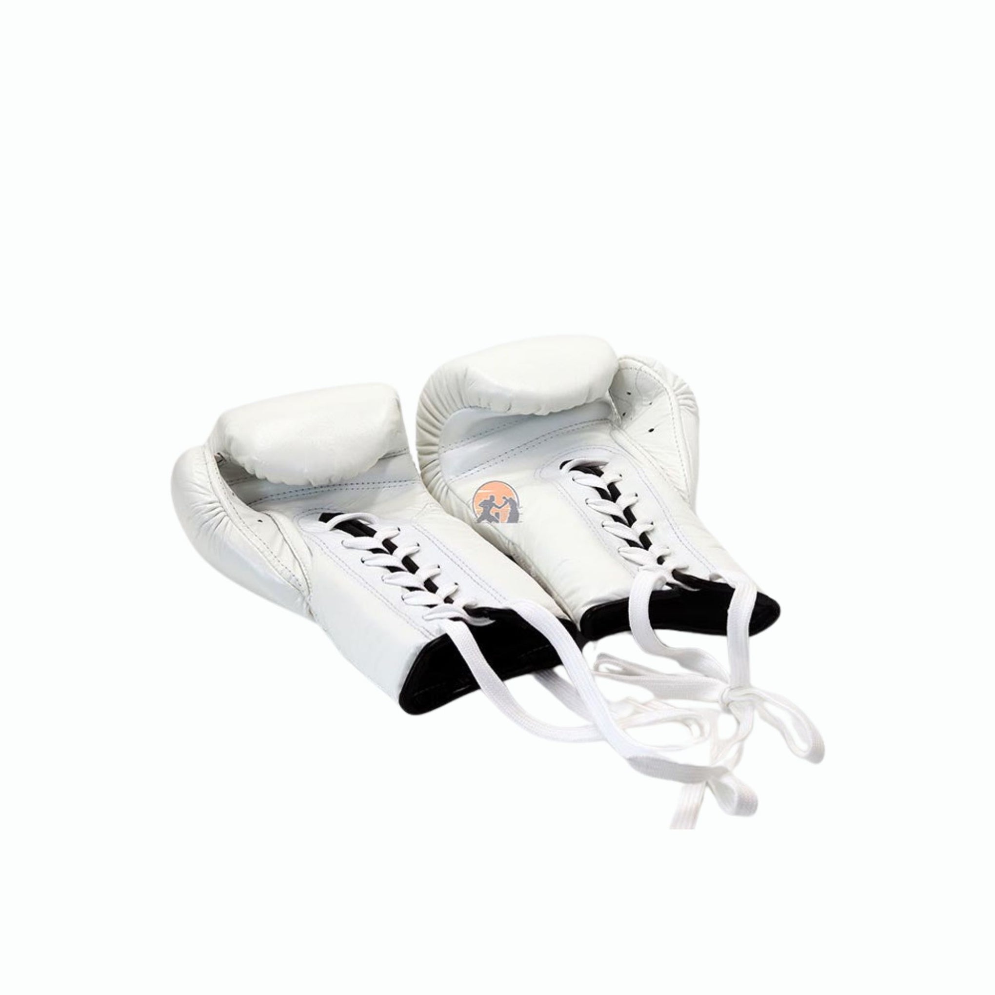 Fairtex Lace-Up Boxing Gloves BGL7 White