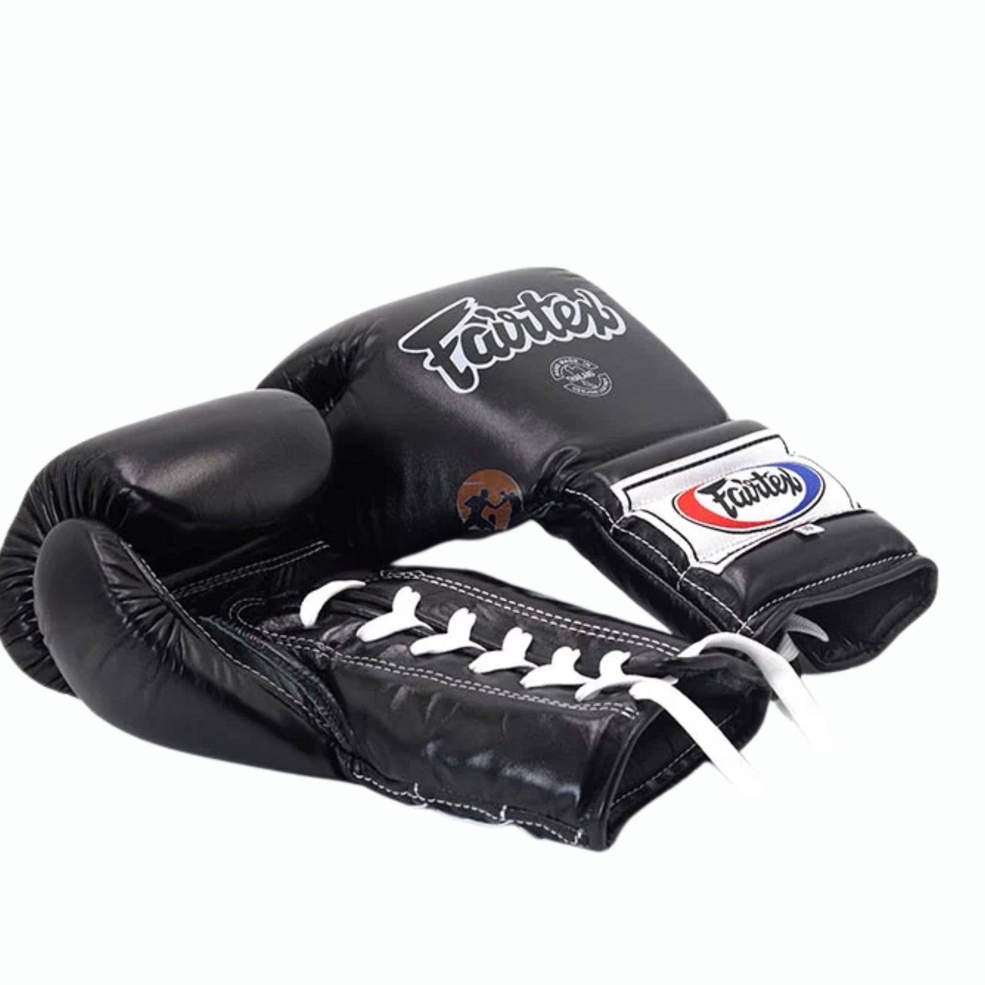 Fairtex Lace-Up Boxing Gloves BGL7 Blue