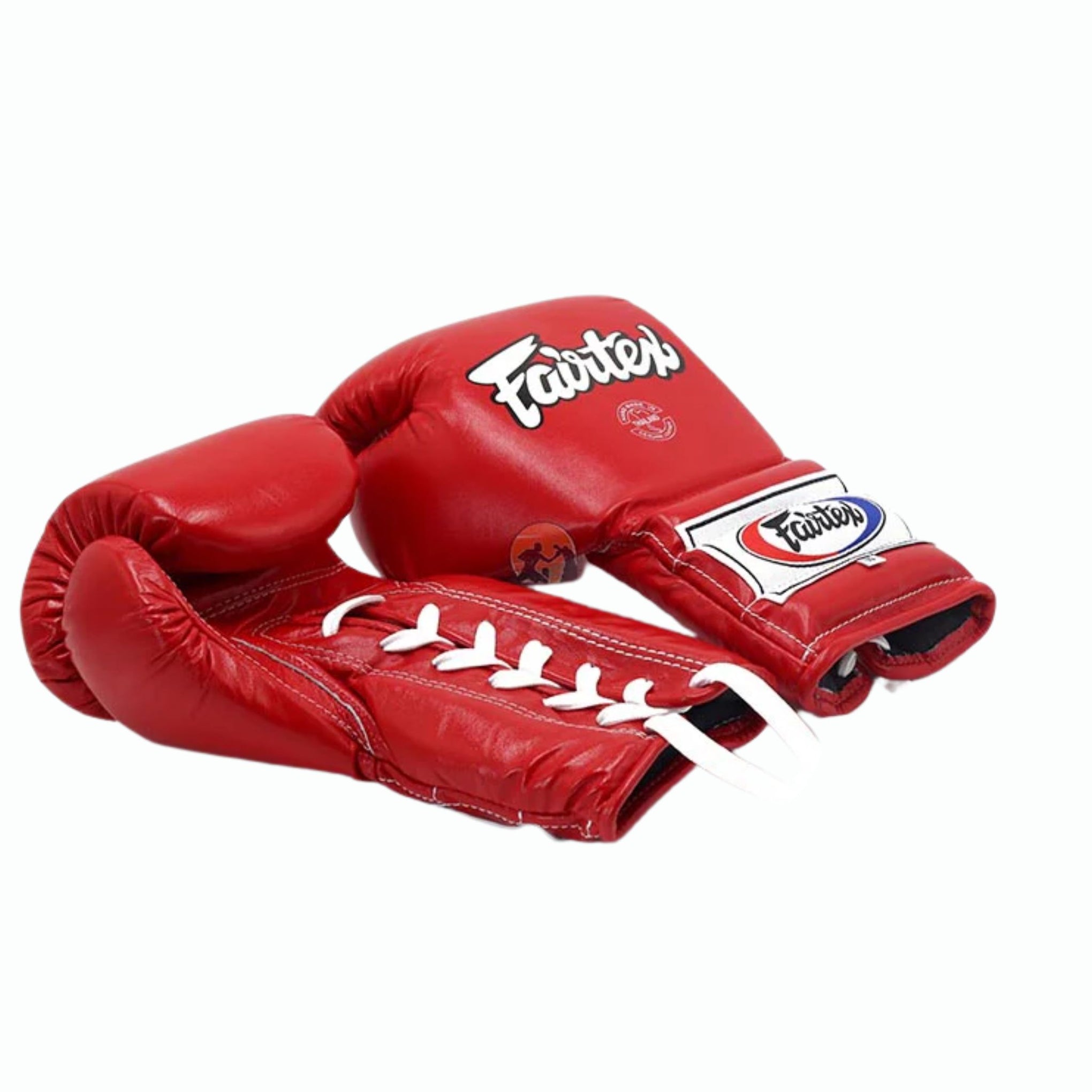 Fairtex Lace-Up Boxing Gloves BGL7 Red