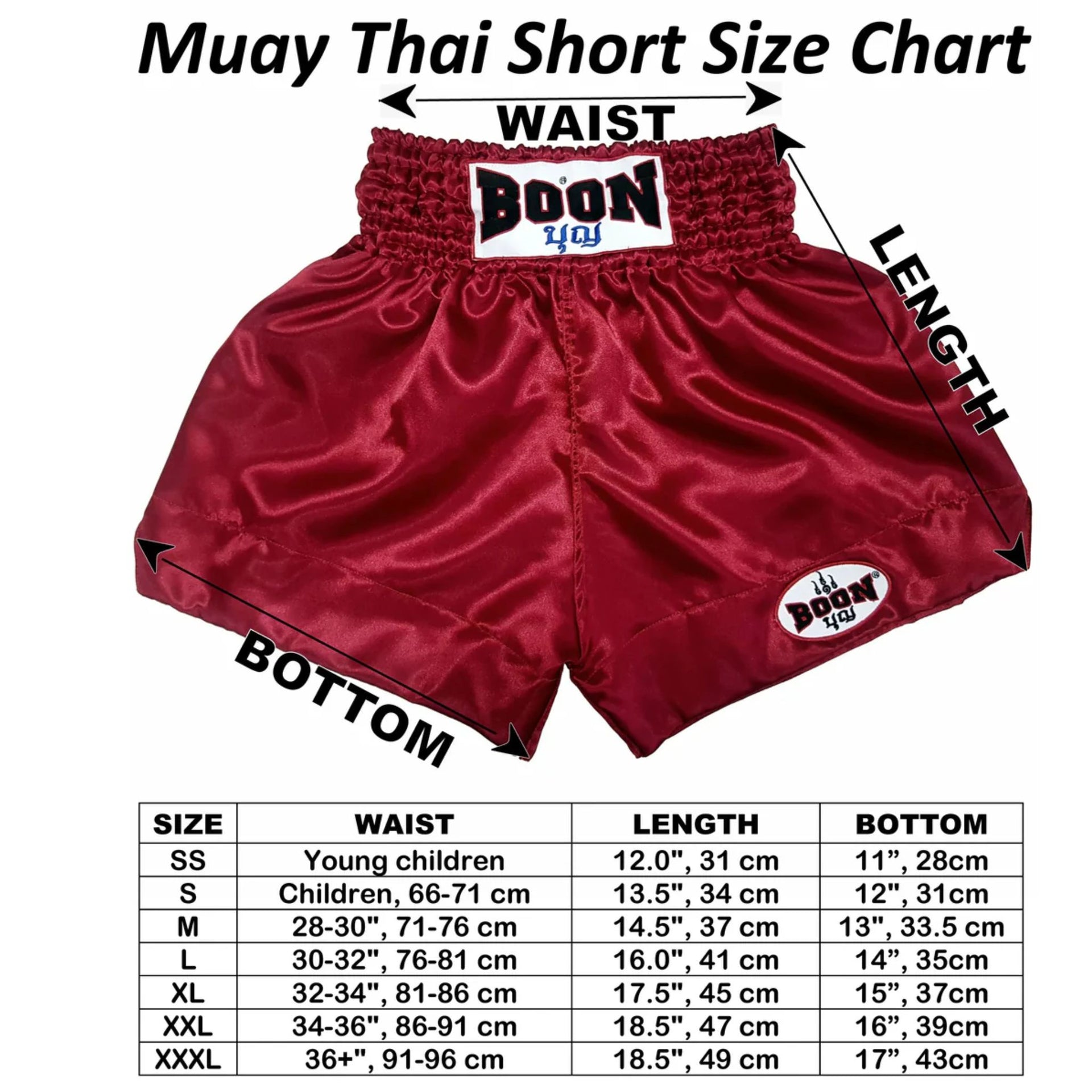 Boon Muay Thai Shorts MT22 Por Mare