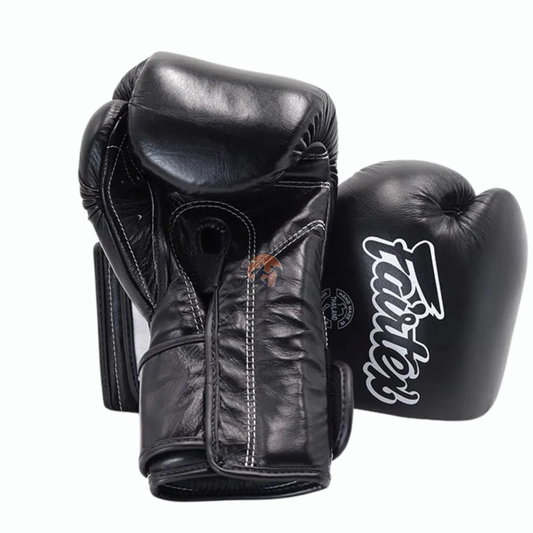 Fairtex Boxing Gloves BGV9 Heavy Hitters Black