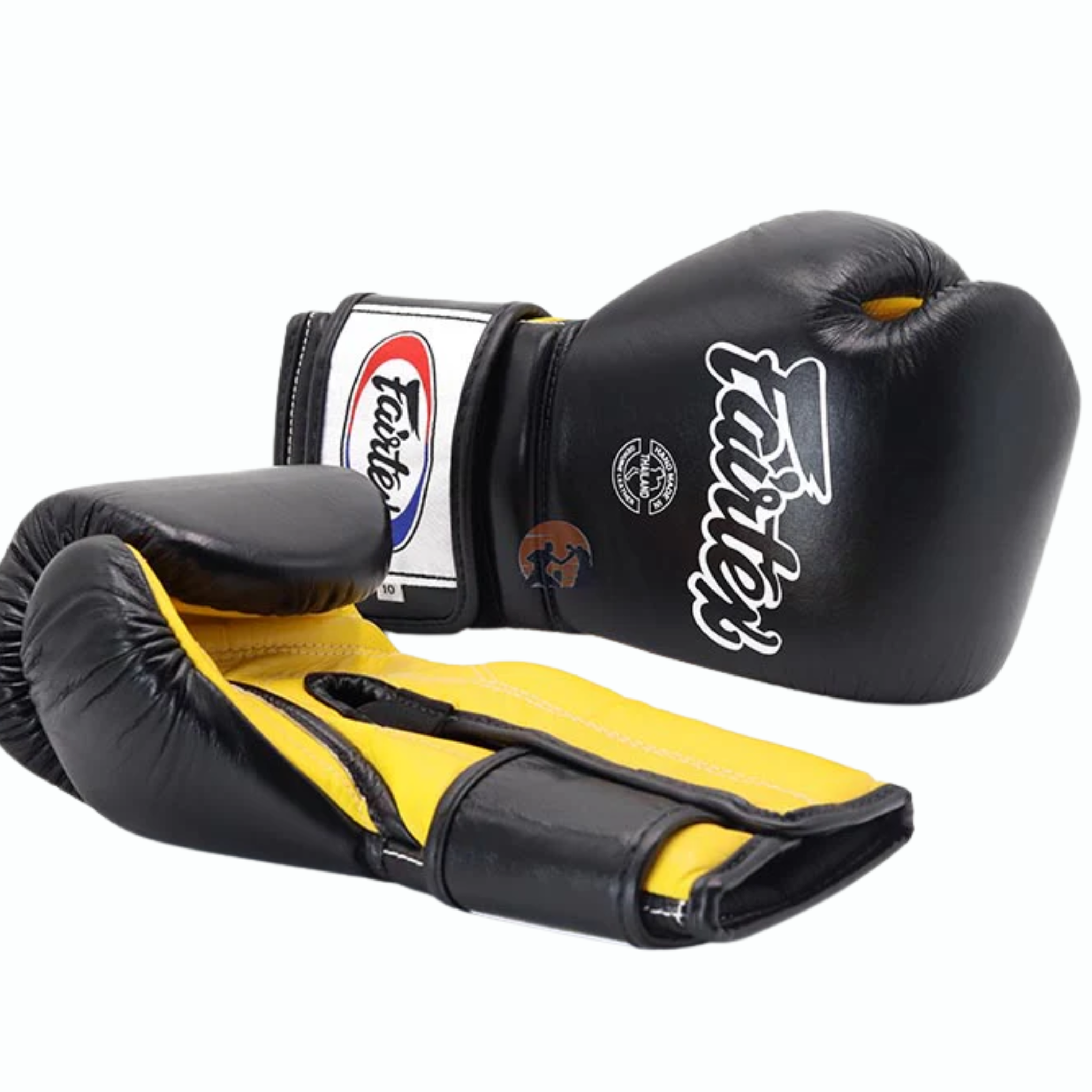 Fairtex Boxing Gloves BGV9 Heavy Hitters Black/Yellow