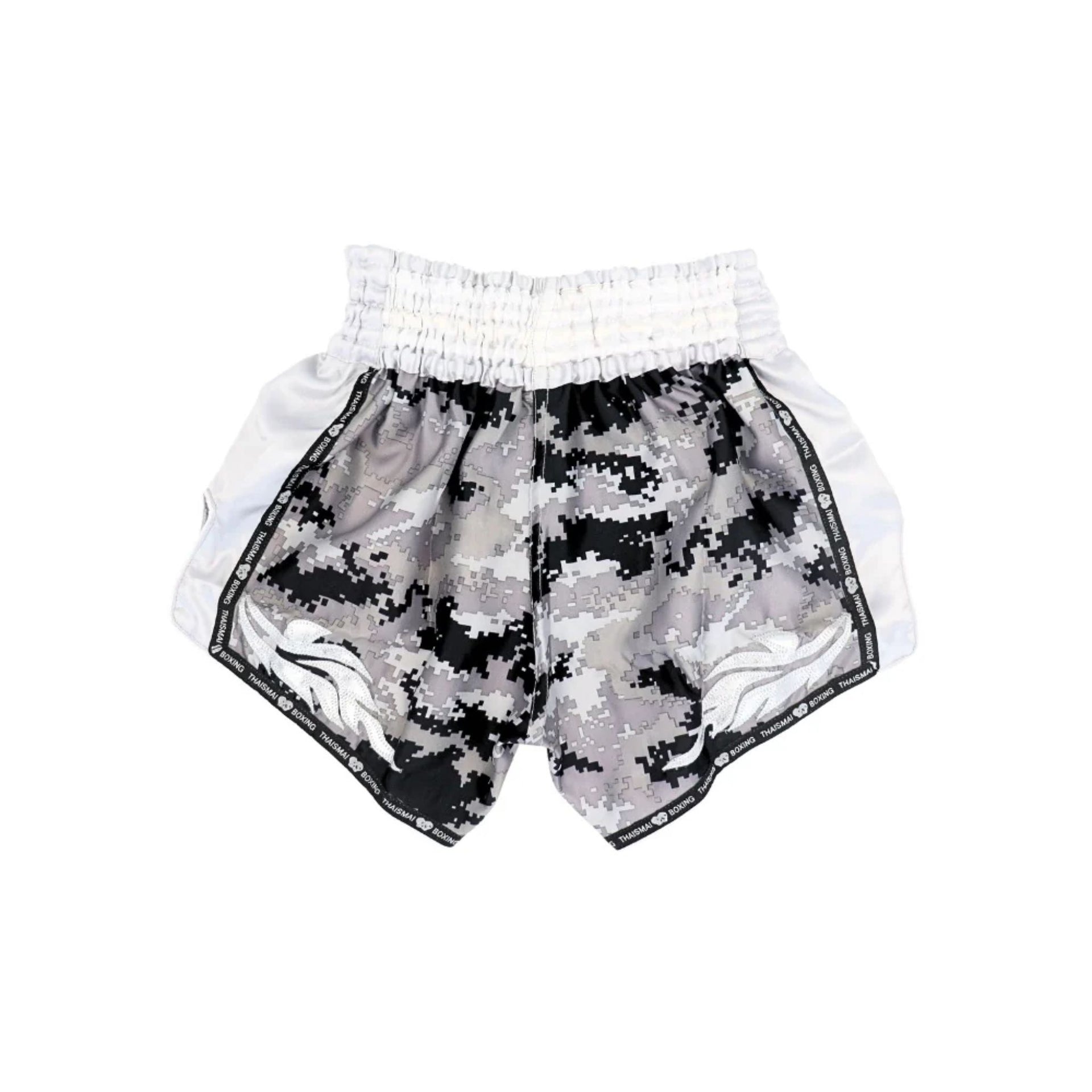 Thaismai Muay Thai Shorts CAMO Grey