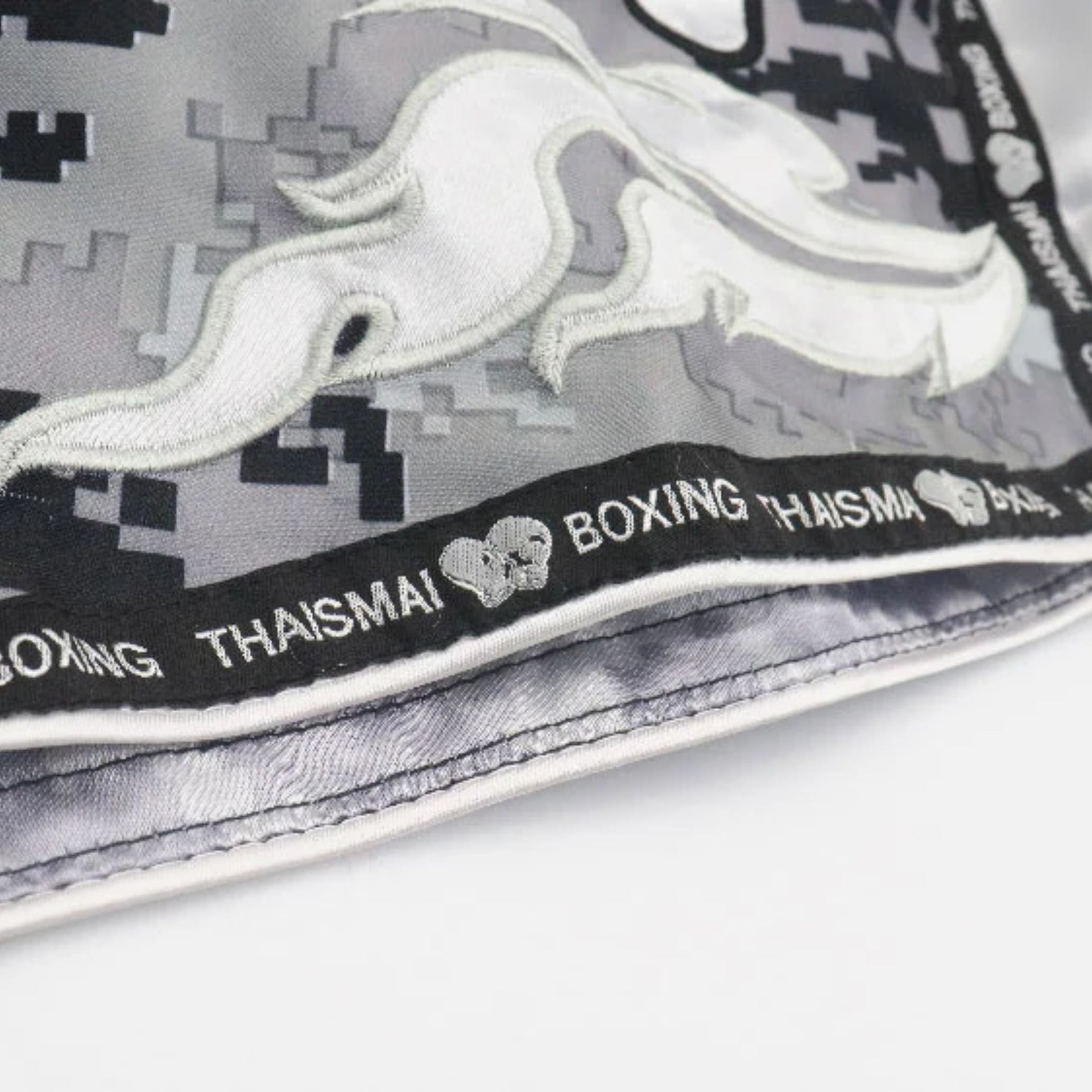 Thaismai Muay Thai Shorts CAMO Grey