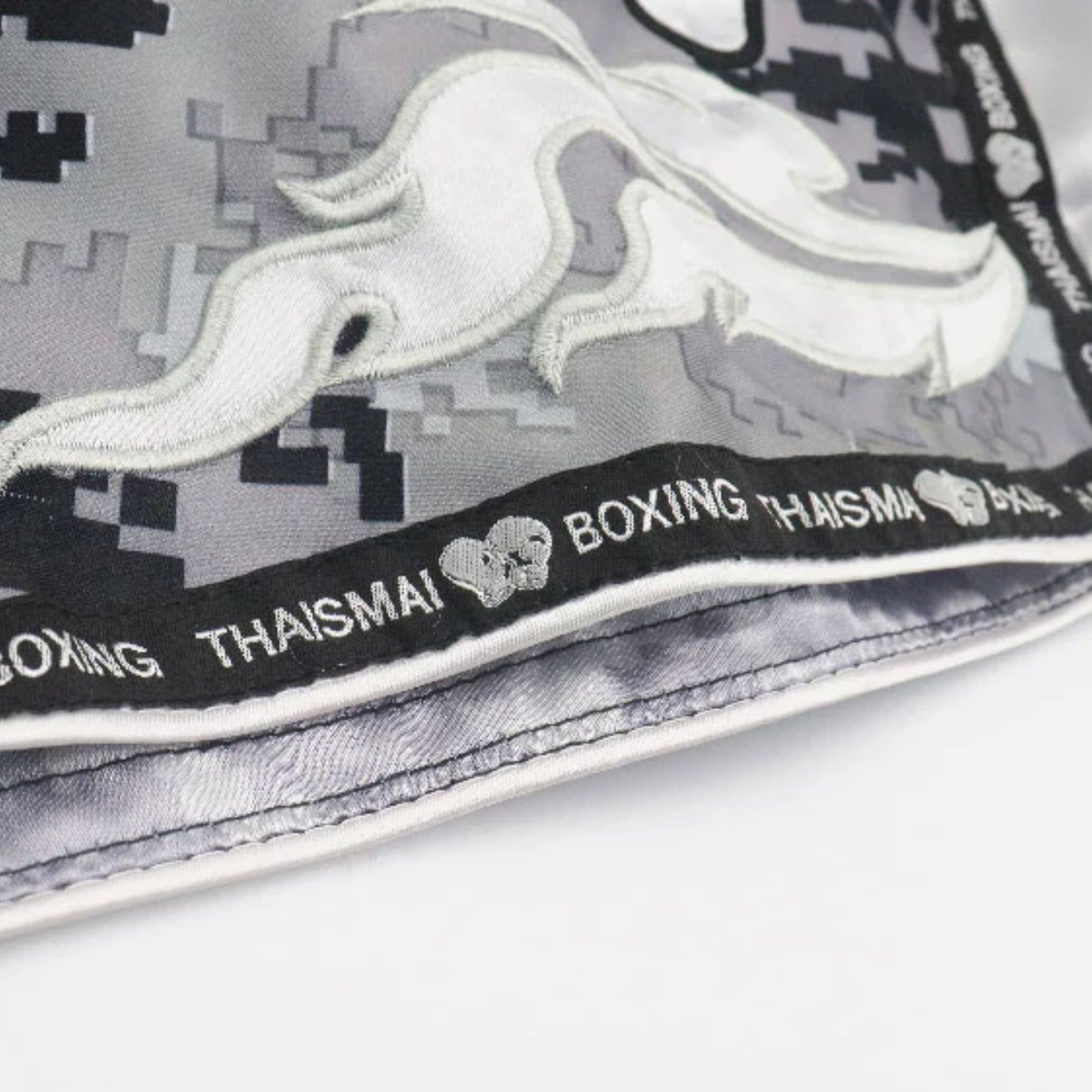 Thaismai Muay Thai Shorts CAMO Grey