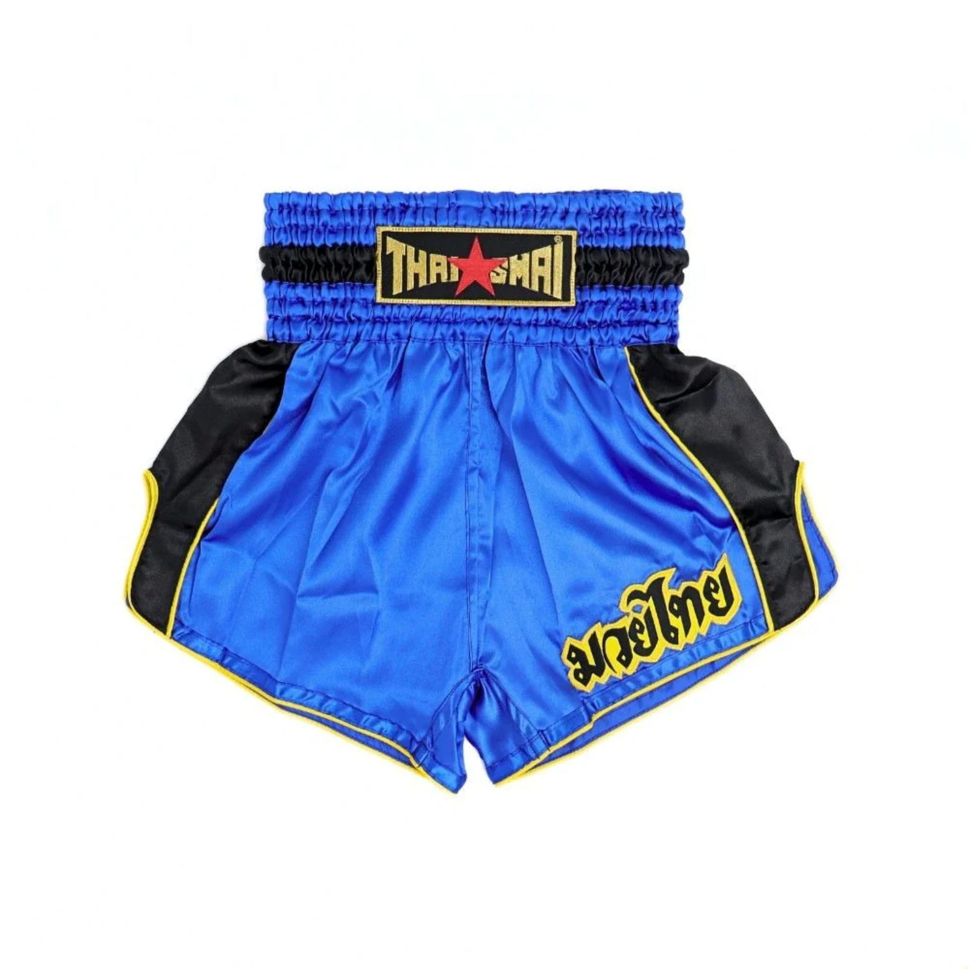 Thaismai Muay Thai Boxing Shorts Classic Blue