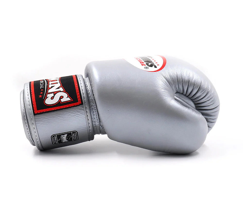 Twins Special Boxing Gloves - BGVL3 - Silver