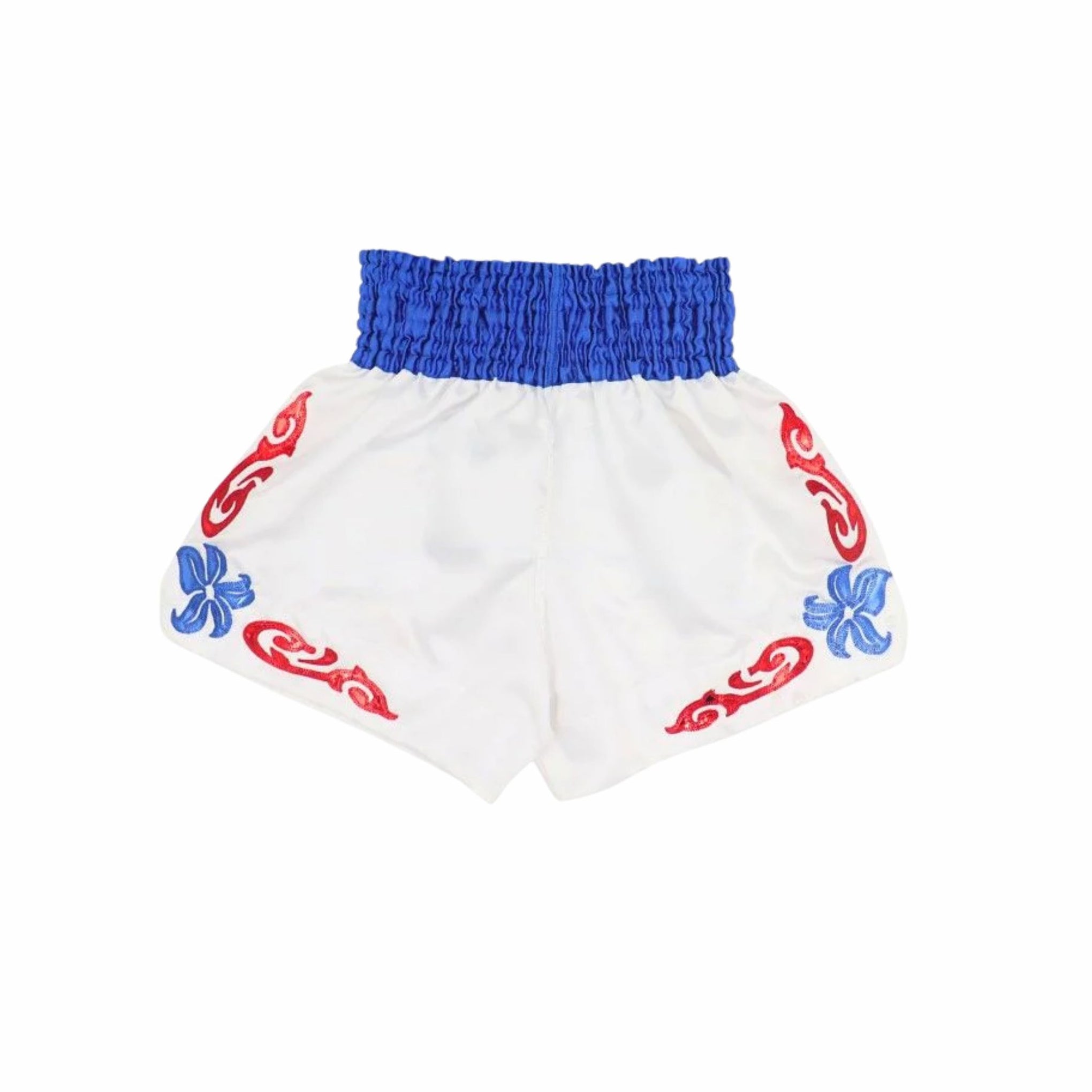Boon Muay Thai Shorts MT40 White / Blue