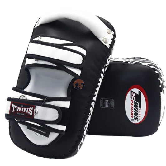 Twins Special Kick Pads KPL-12 Black/White