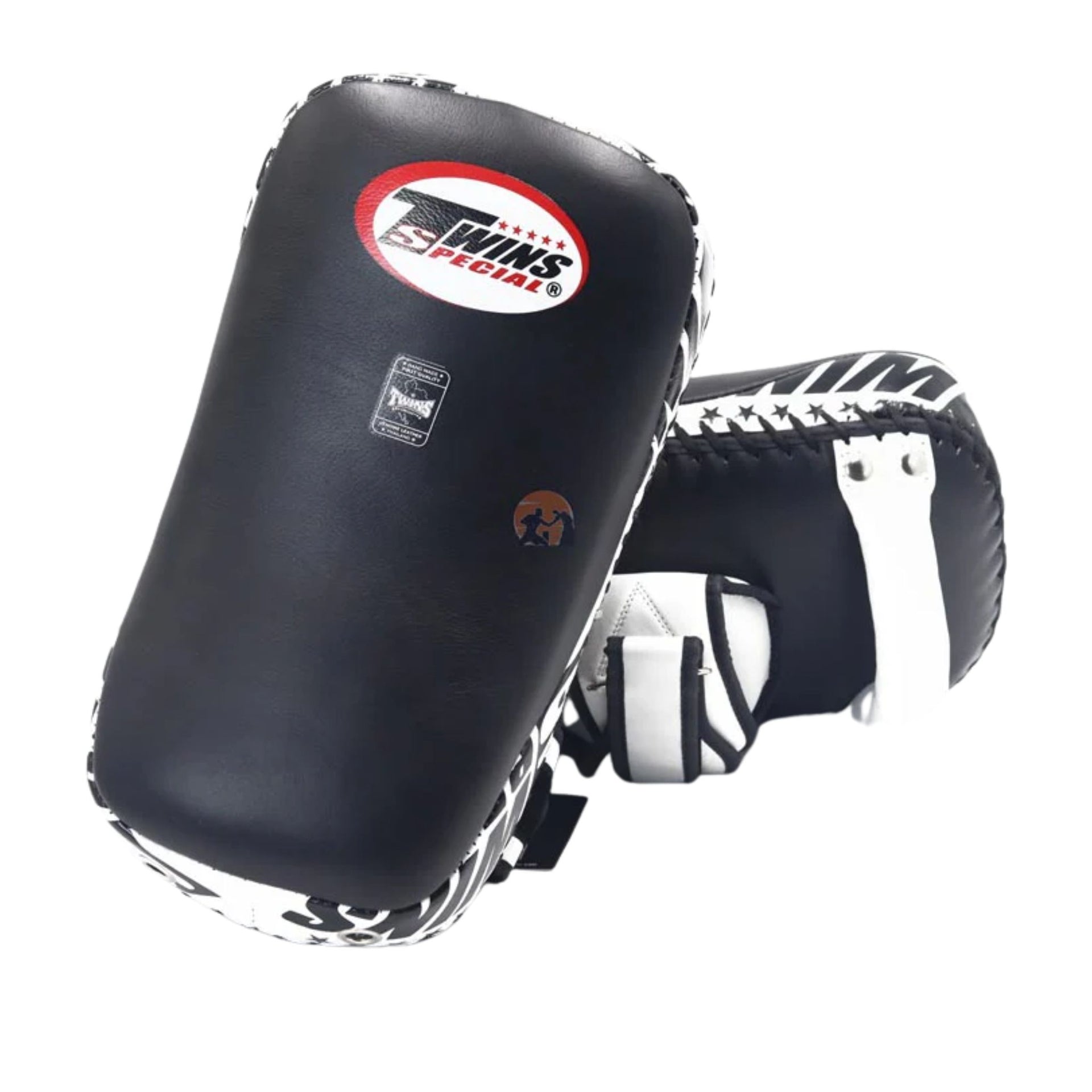 Twins Special Kick Pads KPL-12 Black/White