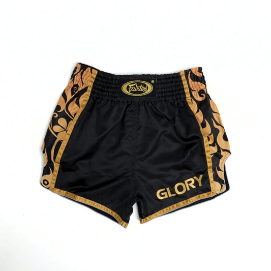 Fairtex GLORY Shorts Black/Gold