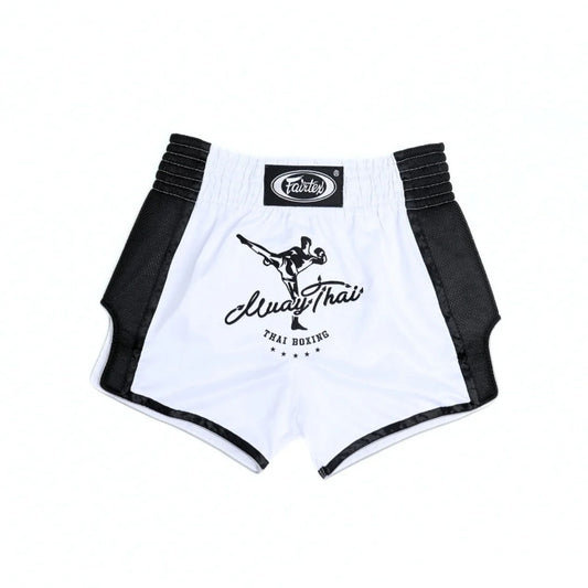 Fairtex Muay Thai Shorts BS1707 Black/White