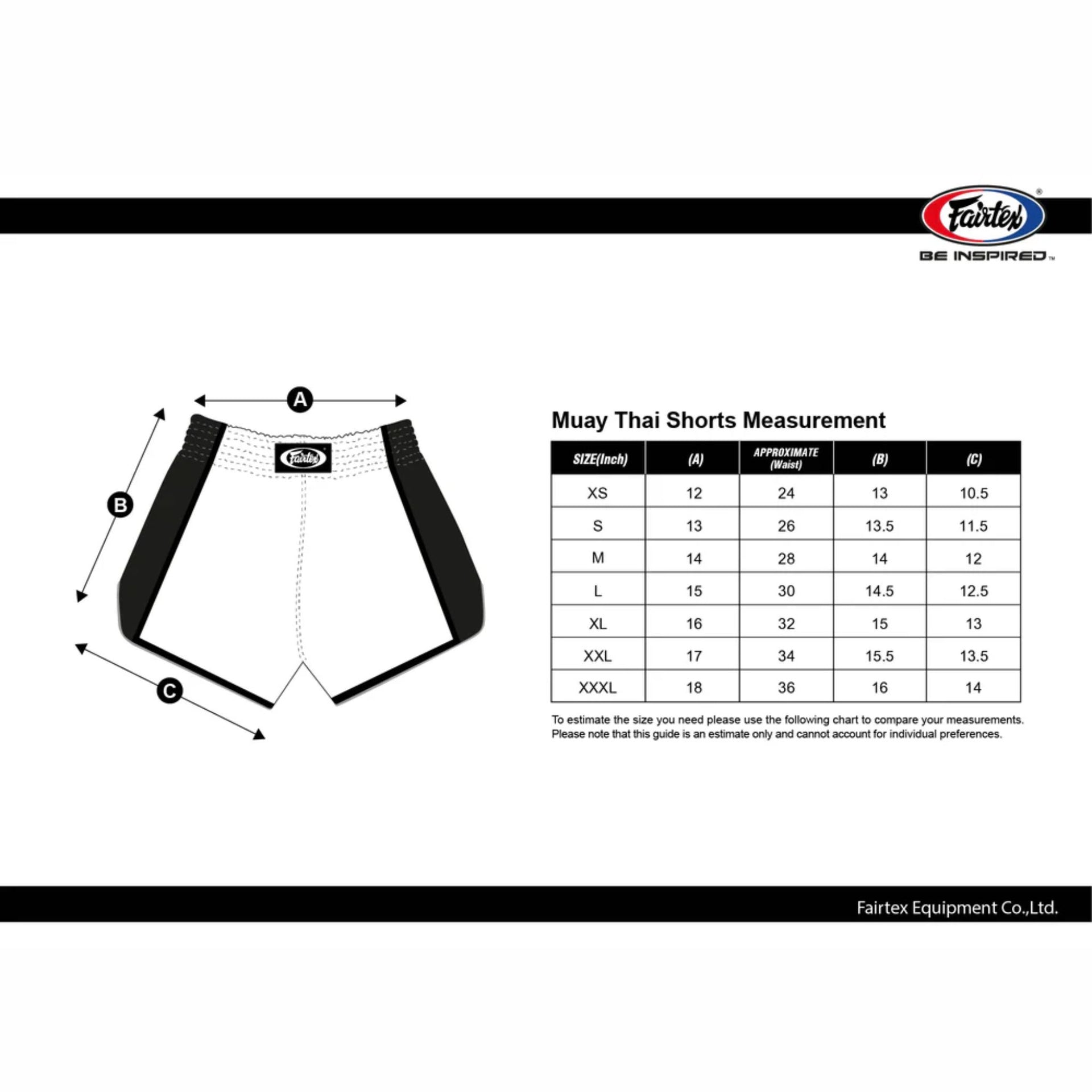 Fairtex Muay Thai Shorts BS1707 Black/White