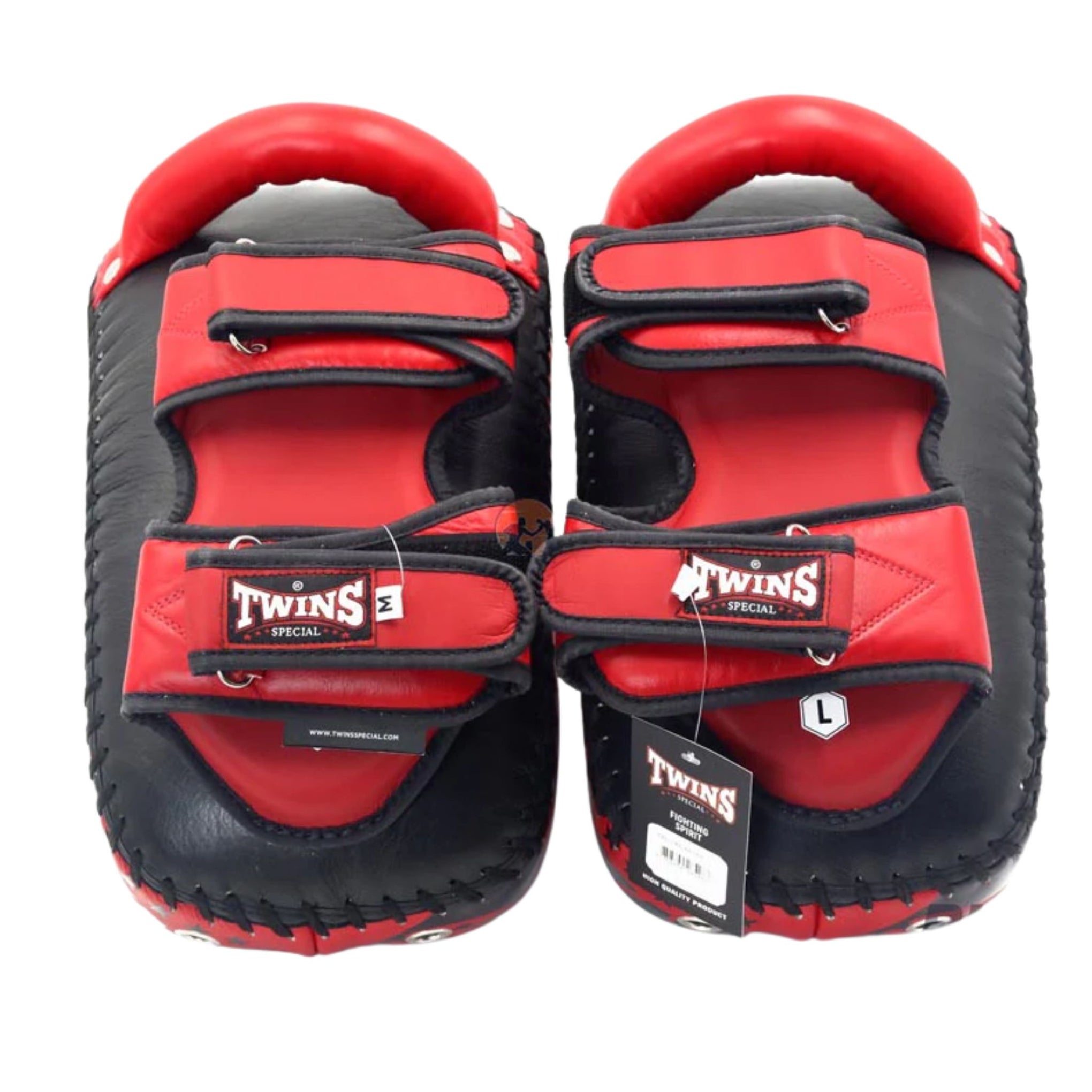 Twins Special Kick Pads KPL-12 Black/Red