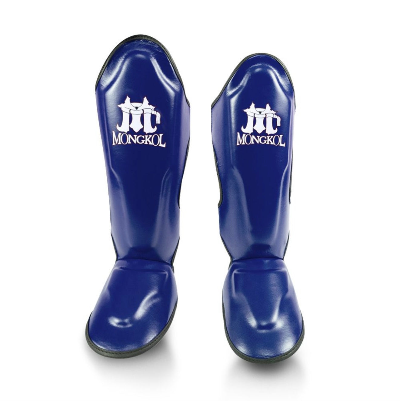 Mongkol Muay Thai shin guards-Blue