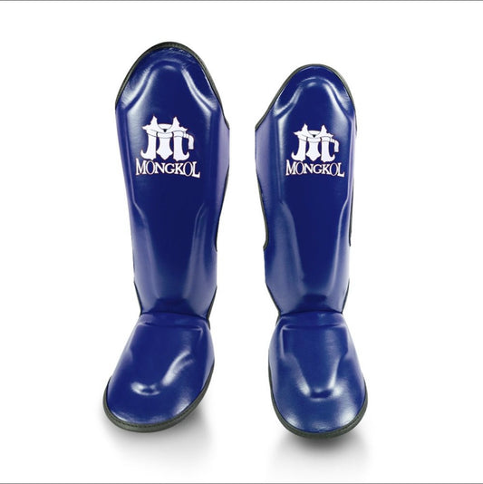 Mongkol Muay Thai shin guards-Blue