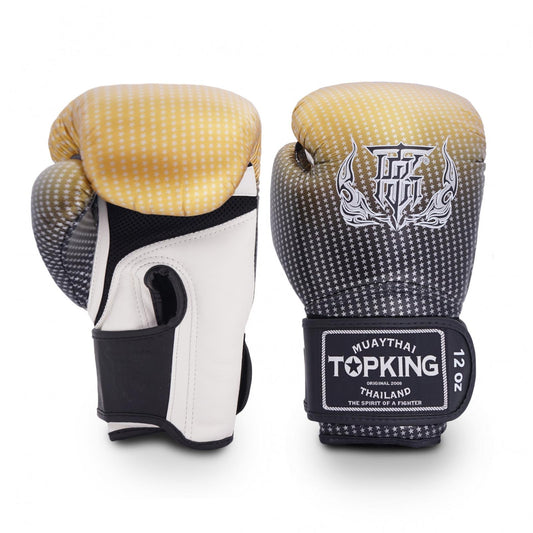 Top King Boxing Gloves – Super Star Gold                         TKBGSS01