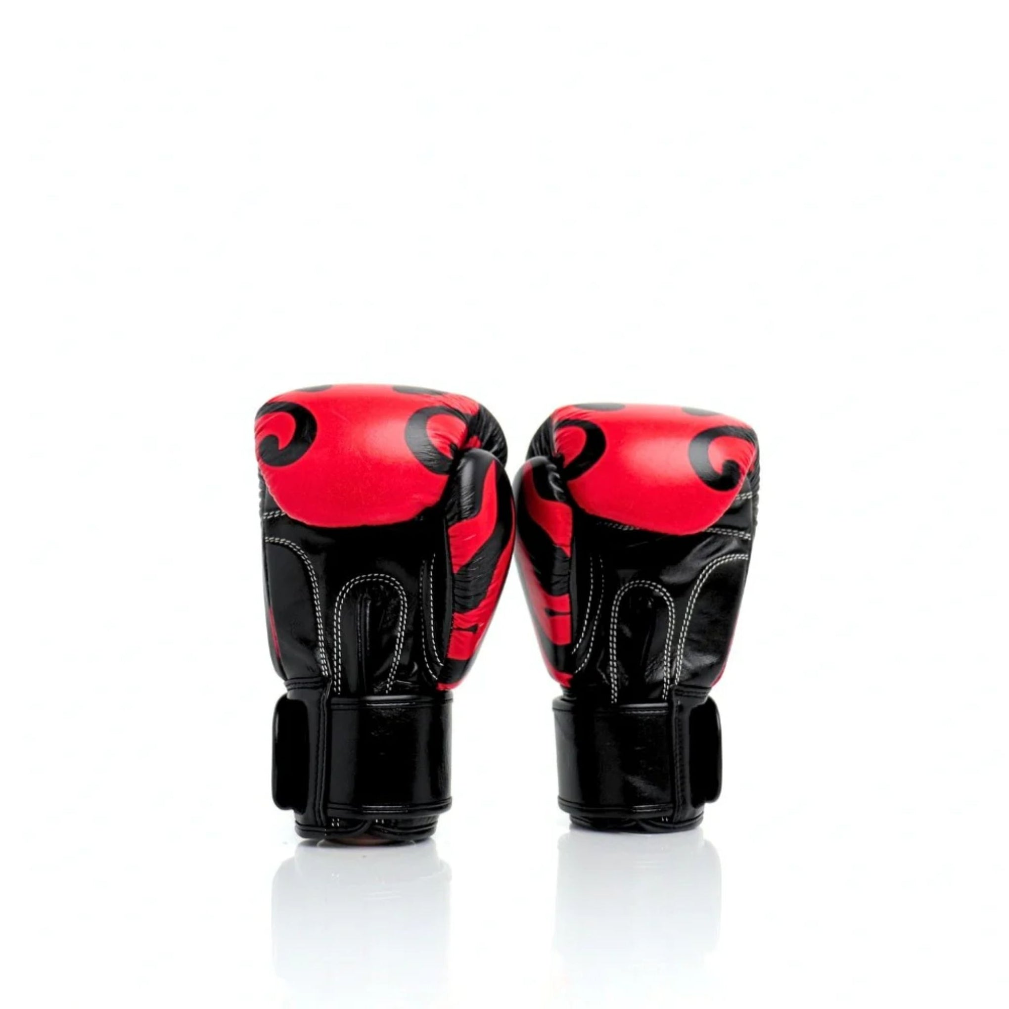 Thaismai Boxing Gloves Flame Black/Red