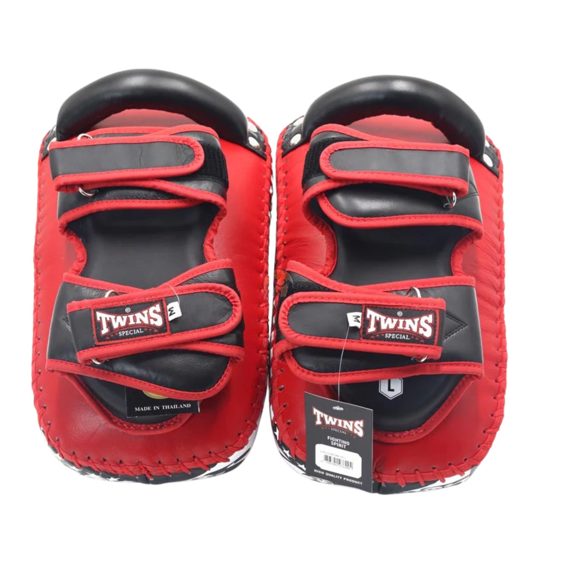 Twins Special Kick Pads KPL-12 Black/Red