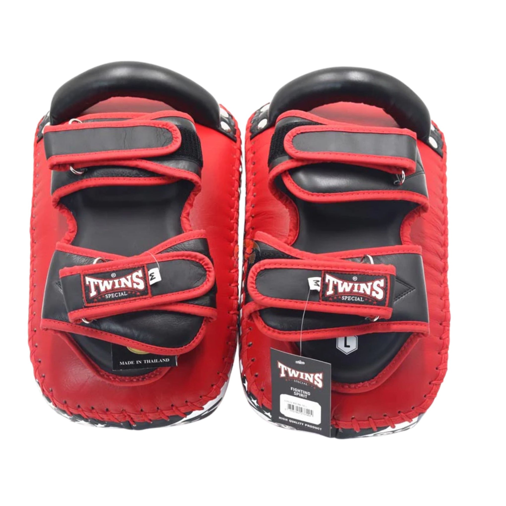 Twins Special Kick Pads KPL-12 Black/Red