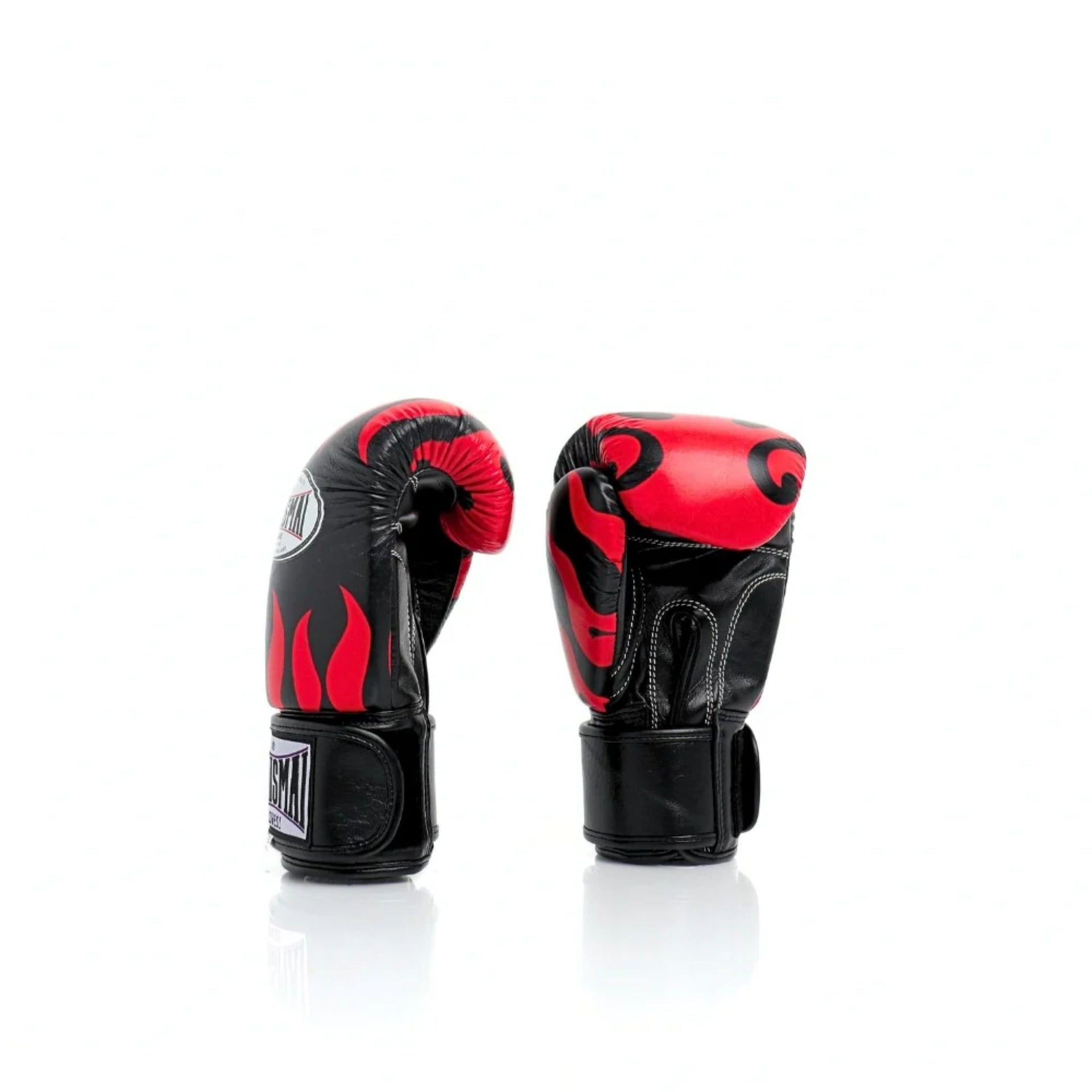 Thaismai Boxing Gloves Flame Black/Red