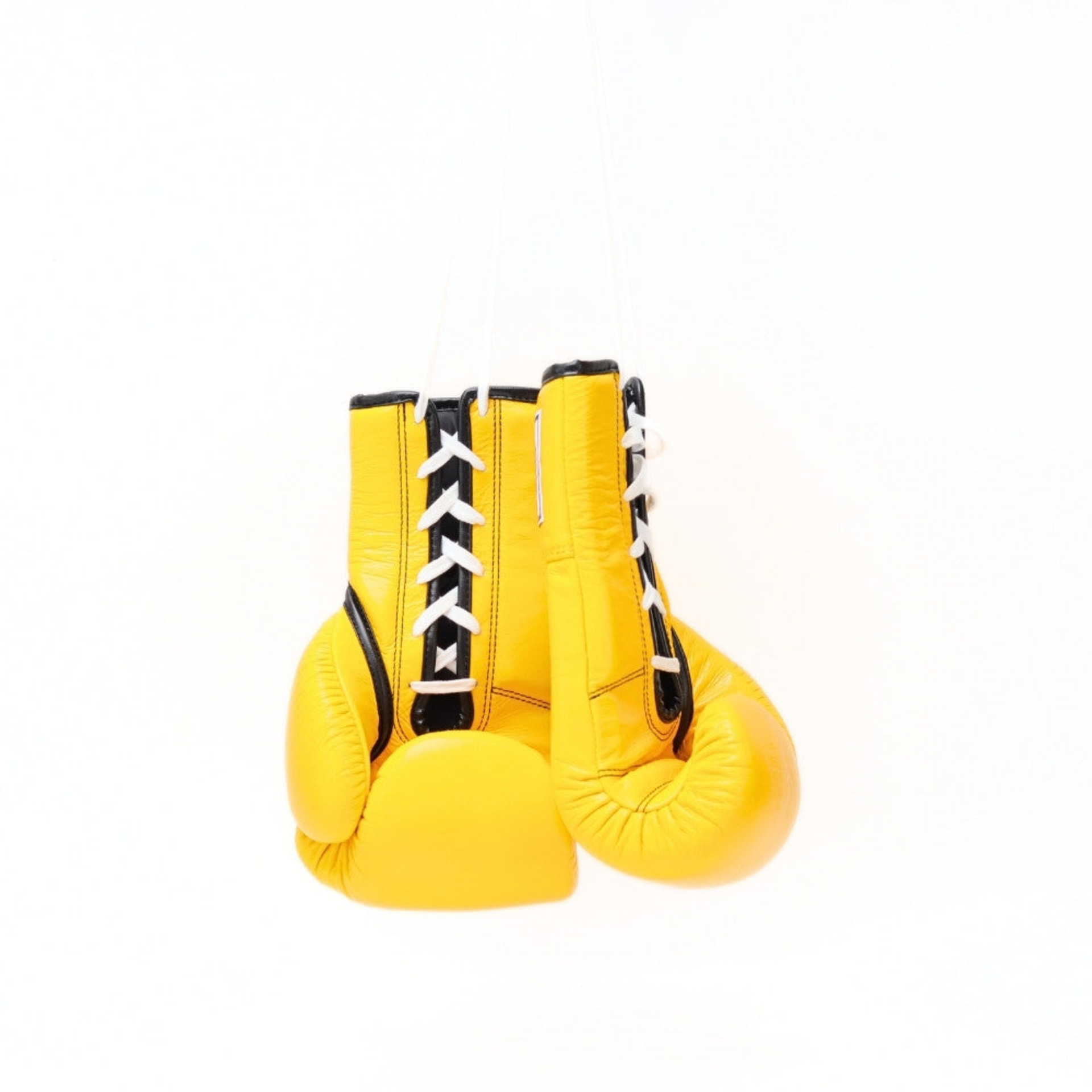 Windy Lace-Up Boxing Gloves BGL Yellow
