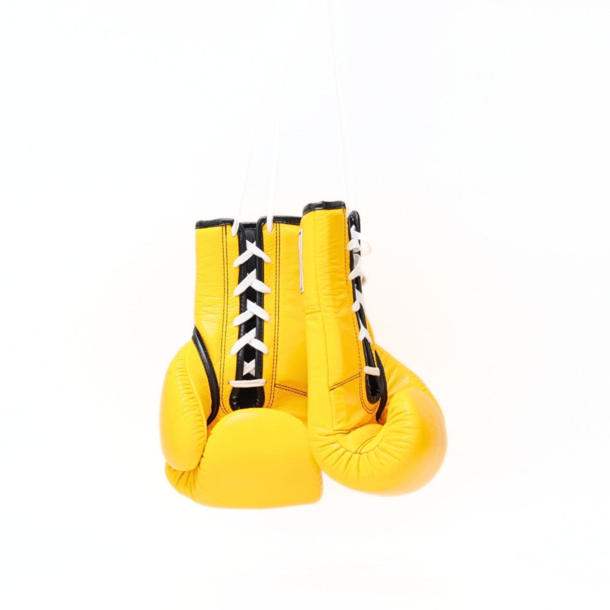 Windy Lace-Up Boxing Gloves BGL Yellow