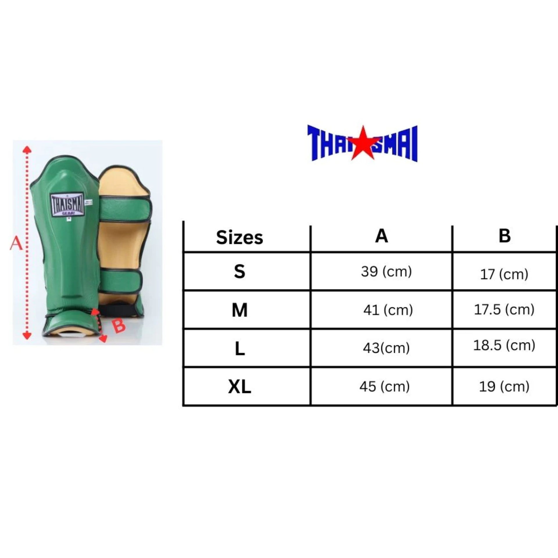 Thaismai Shin Guards Orange