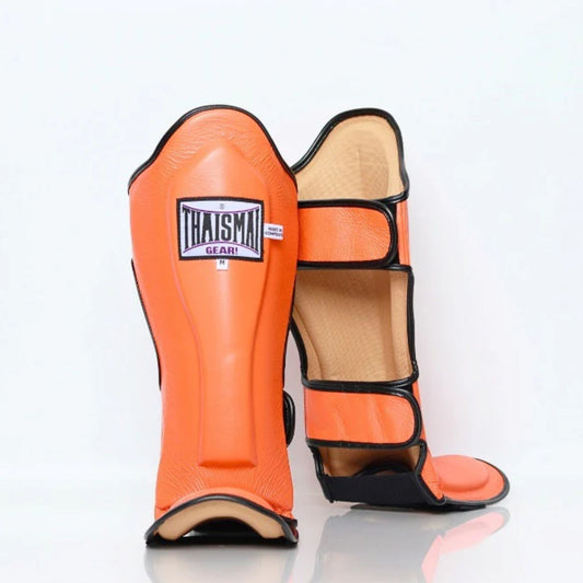 Thaismai Shin Guards Orange