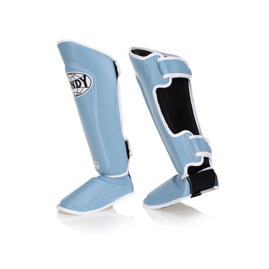Windy Proline Leather Shin Guard - Baby Blue