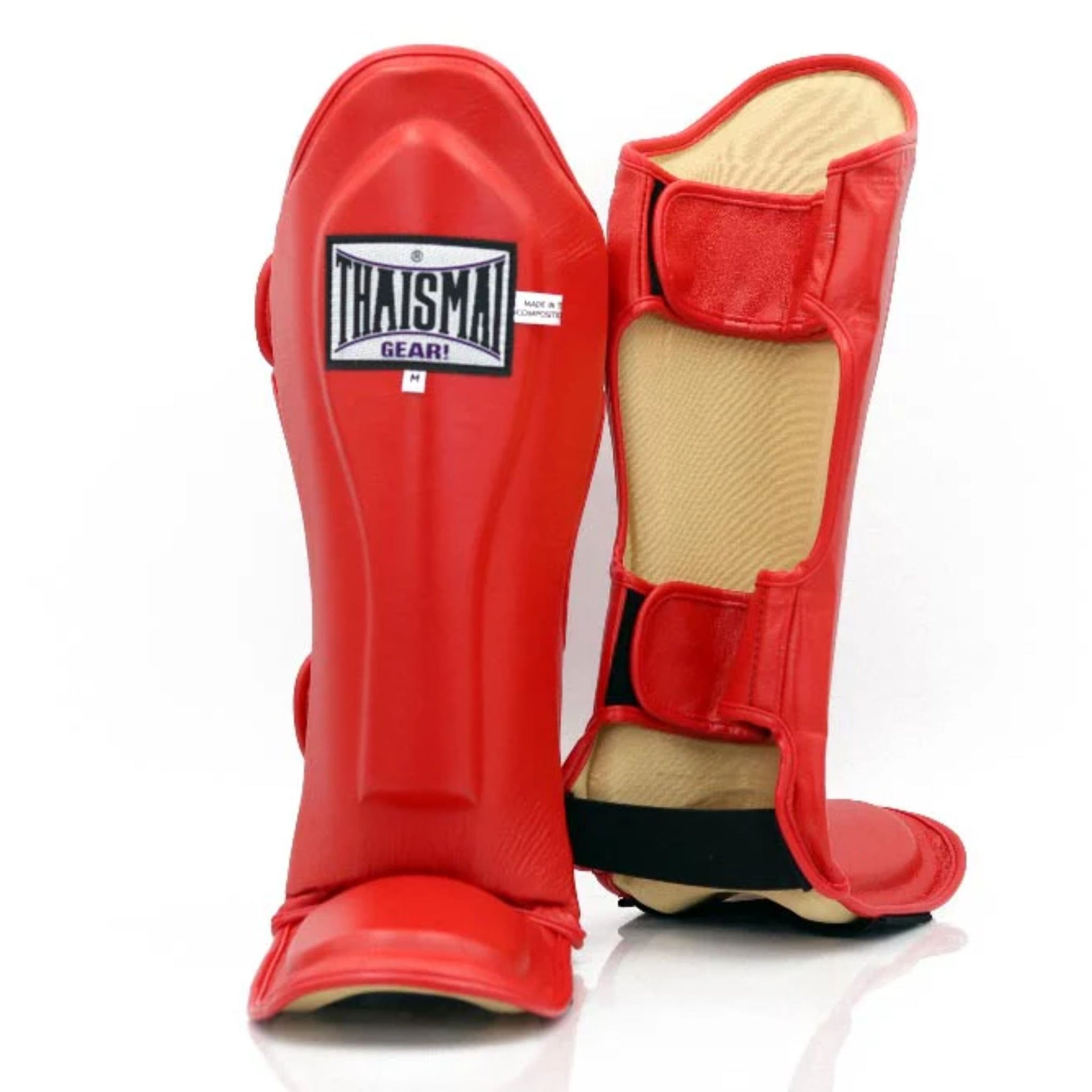 Thaismai Shin Guards Red
