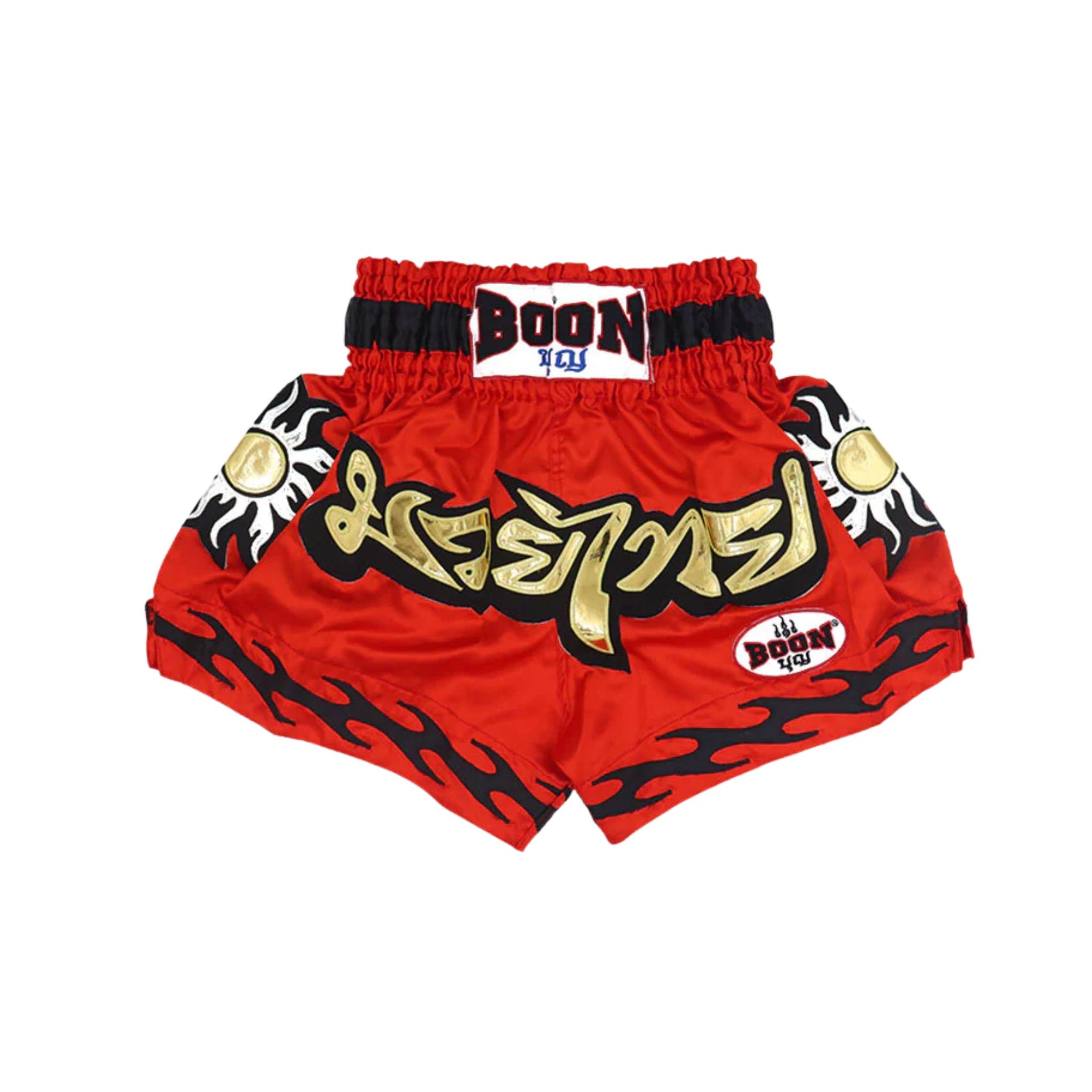Boon Boxing Shorts MT25 Red Sun