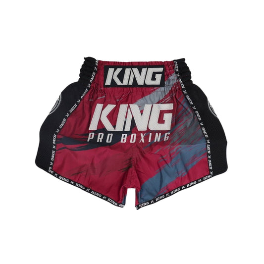 King Pro Boxing Shorts NEW WAVE Maroon
