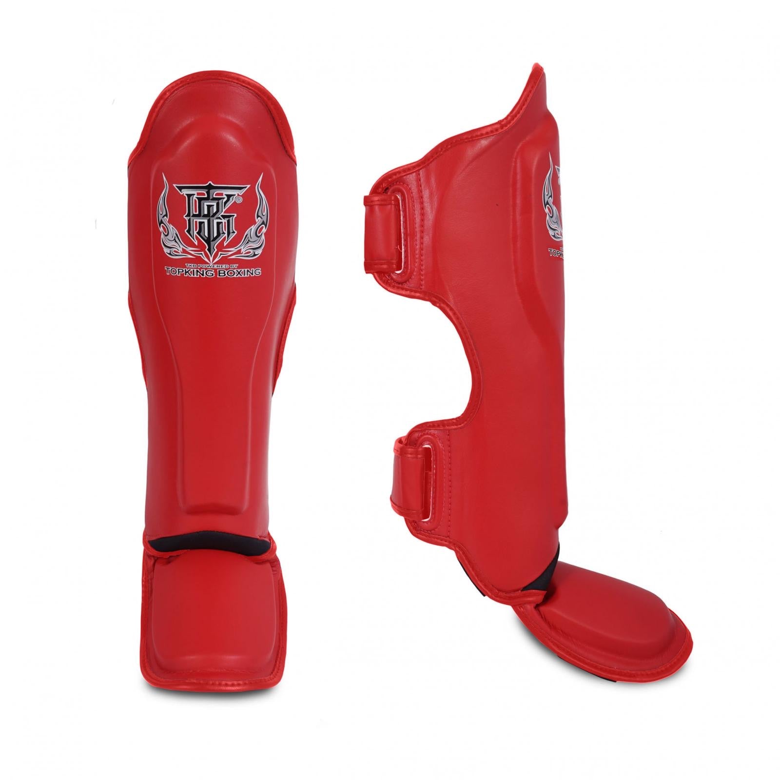 Top King Shin Guards –TKSGP-GL Red