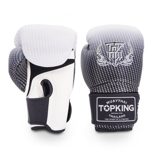 Top King Boxing Gloves – Super Star White                           TKBGSS01