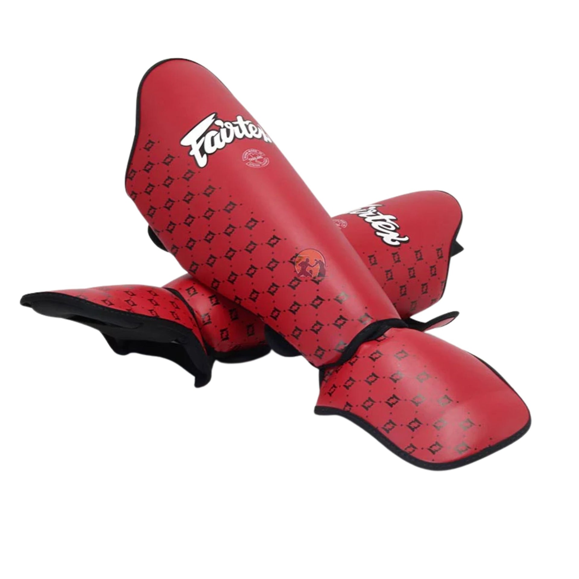 Fairtex Competition Shin Guards SP5 Red
