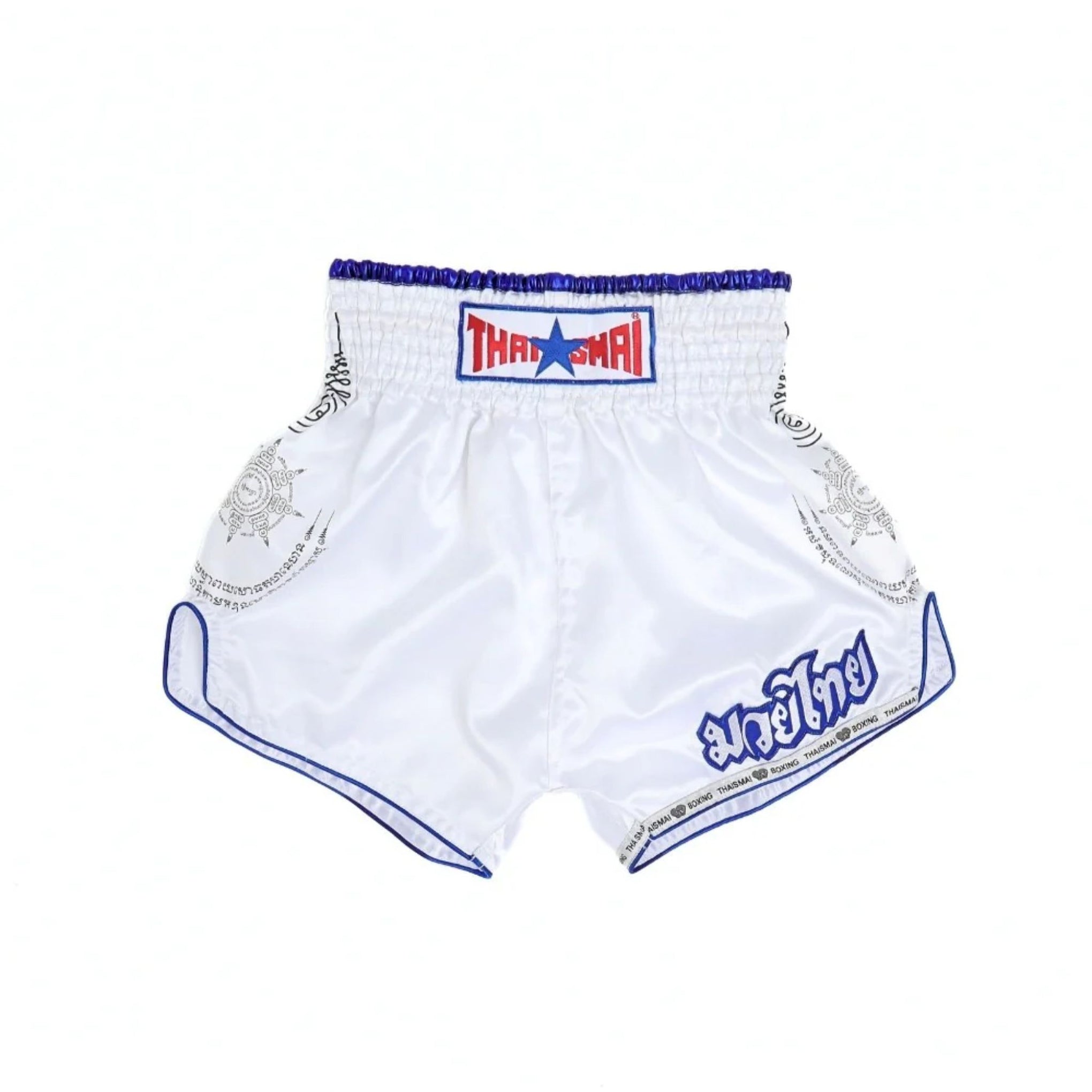 Thaismai Shorts Sak Yant White